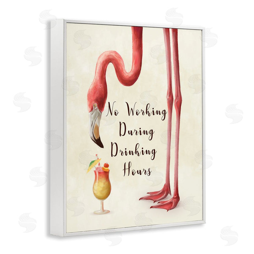 Ziwei Li | Flamingo Drinking Hours Humor