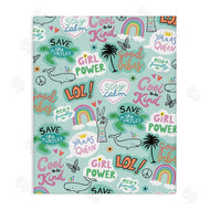 Nina Seven | Girl Power Phrase pattern