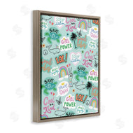 Nina Seven | Girl Power Phrase pattern