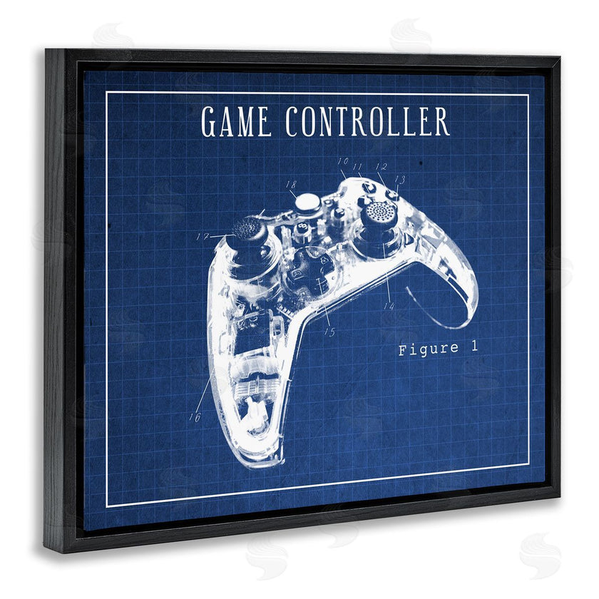 Stupell Studio | Video Game Controller Blueprint