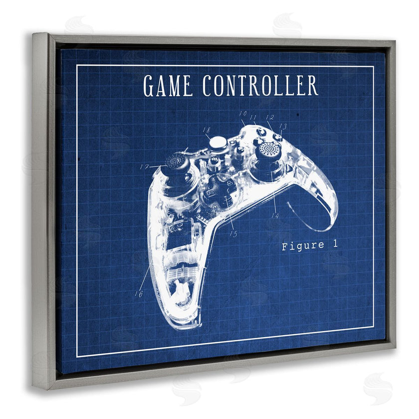 Stupell Studio | Video Game Controller Blueprint