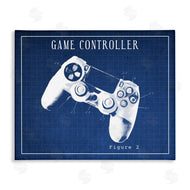 Stupell Studio | Blueprint for Video Game Controller