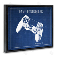 Stupell Studio | Blueprint for Video Game Controller