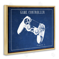 Stupell Studio | Blueprint for Video Game Controller