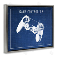 Stupell Studio | Blueprint for Video Game Controller