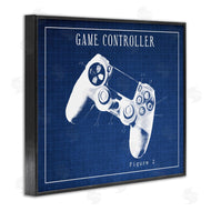 Stupell Studio | Blueprint for Video Game Controller