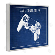Stupell Studio | Blueprint for Video Game Controller