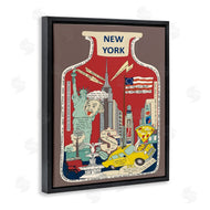 Sangita Bachelet | New York City in Vintage Jar