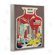 Sangita Bachelet | New York City in Vintage Jar