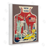 Sangita Bachelet | New York City in Vintage Jar