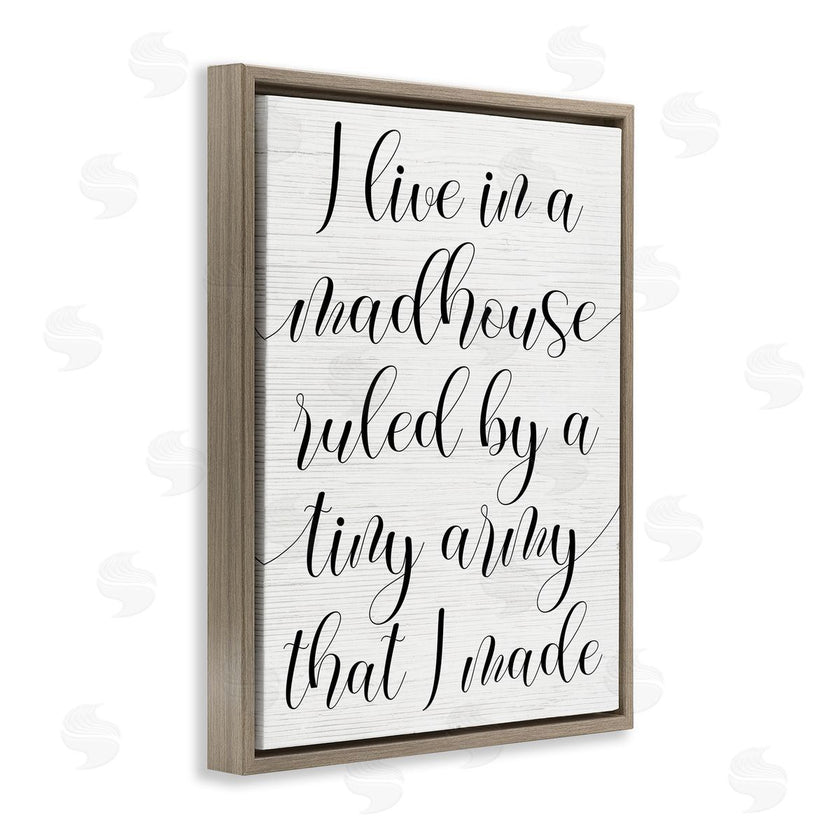 Stupell Studio | Madhouse Ruled by Children
