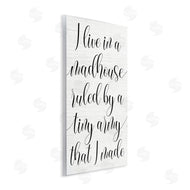 Stupell Studio | Madhouse Ruled by Children