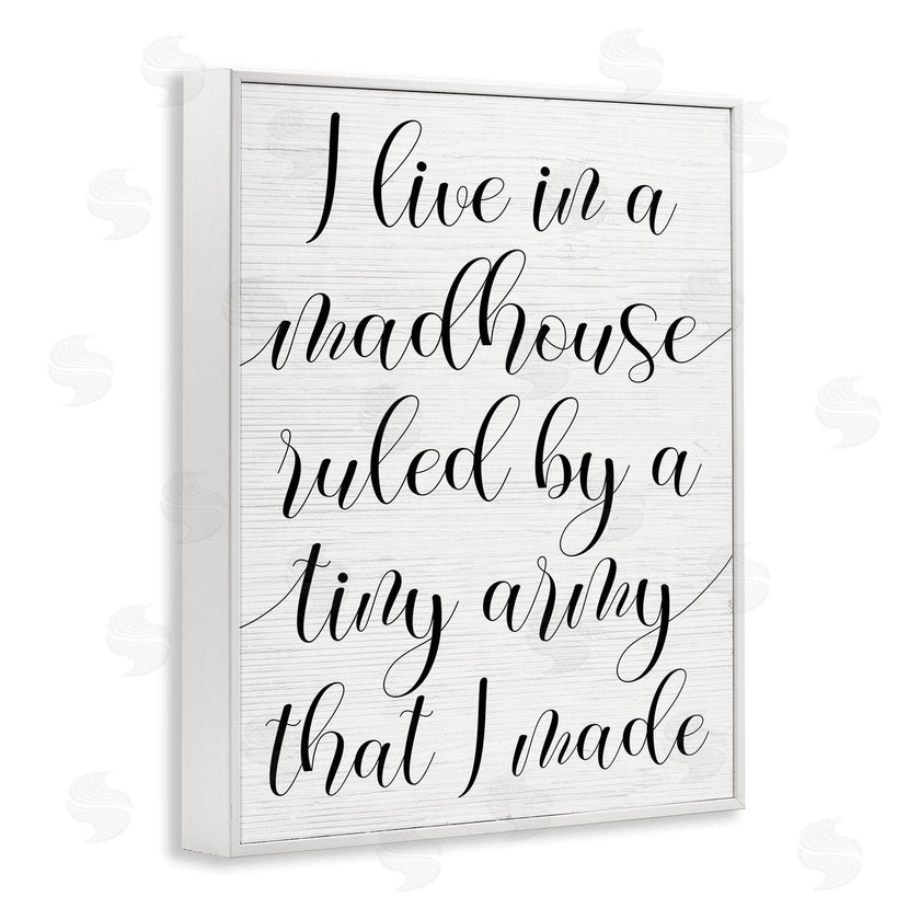 Stupell Studio | Madhouse Ruled by Children