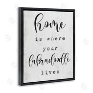 Stupell Studio | Home's Where Labradoodle Lives