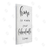 Stupell Studio | Home's Where Labradoodle Lives