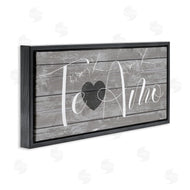 Stupell Studio | Te Amo Rustic Grey