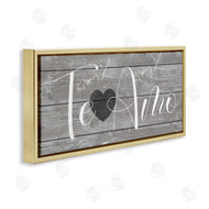 Stupell Studio | Te Amo Rustic Grey