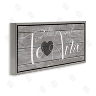 Stupell Studio | Te Amo Rustic Grey