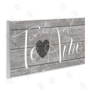 Stupell Studio | Te Amo Rustic Grey