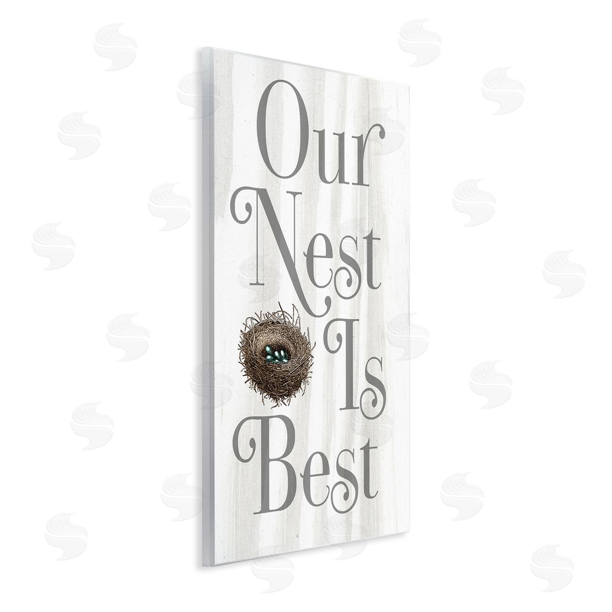 Our Nest is Best Wood Plaque Wall Art, Home Decor by Stupell Studio