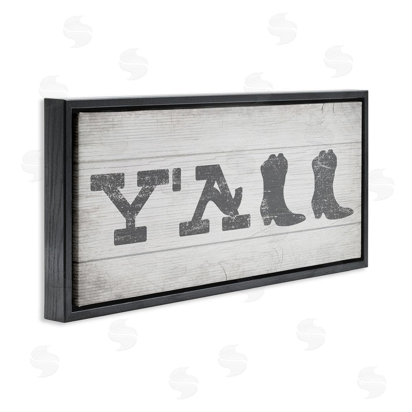 Stupell Studio | Y'all Welcome Cowboy Boots