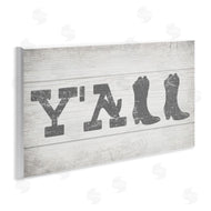 Stupell Studio | Y'all Welcome Cowboy Boots