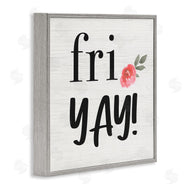 Stupell Studio | Fri Yay! Pink Flower