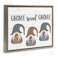 Stupell Studio | Gnome Sweet Gnome Trio