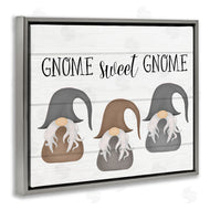 Stupell Studio | Gnome Sweet Gnome Trio