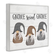 Stupell Studio | Gnome Sweet Gnome Trio