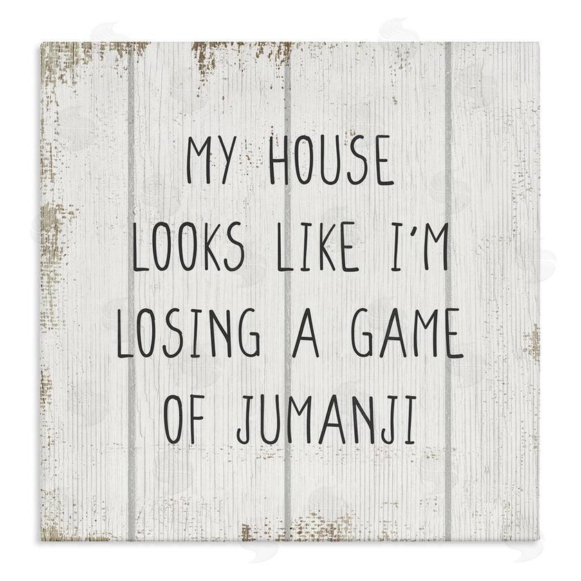 Stupell Studio | House Looks Like Jungle Game