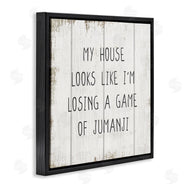 Stupell Studio | House Looks Like Jungle Game