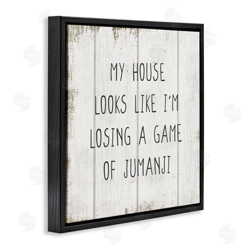 Stupell Studio | House Looks Like Jungle Game