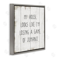 Stupell Studio | House Looks Like Jungle Game