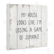 Stupell Studio | House Looks Like Jungle Game