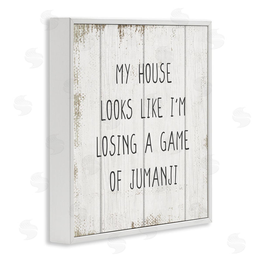 Stupell Studio | House Looks Like Jungle Game
