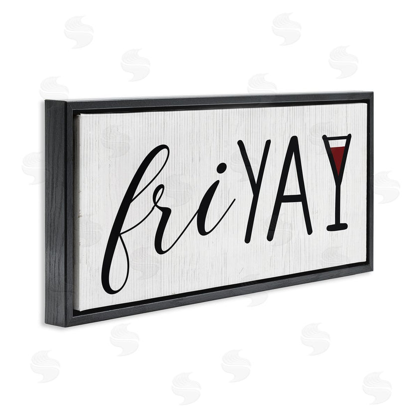 Stupell Studio | Fri Yay with Martini Glass