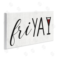 Stupell Studio | Fri Yay with Martini Glass