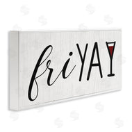 Stupell Studio | Fri Yay with Martini Glass
