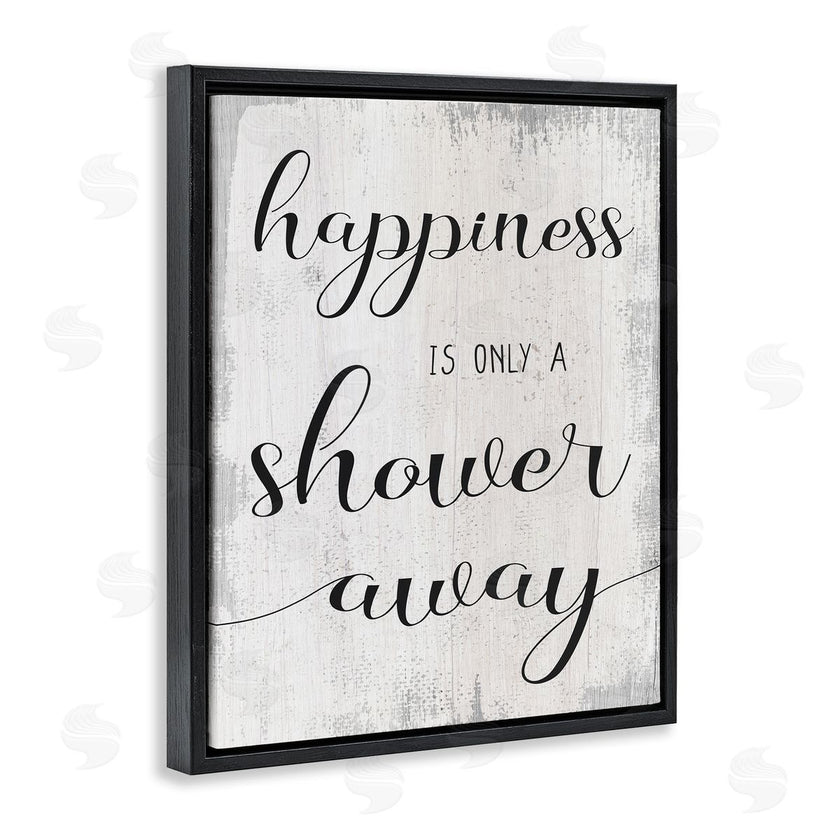 Stupell Studio | Happiness is a Shower Away