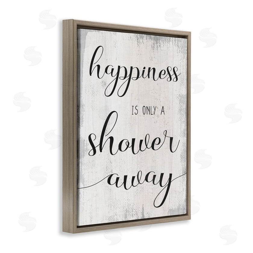 Stupell Studio | Happiness is a Shower Away