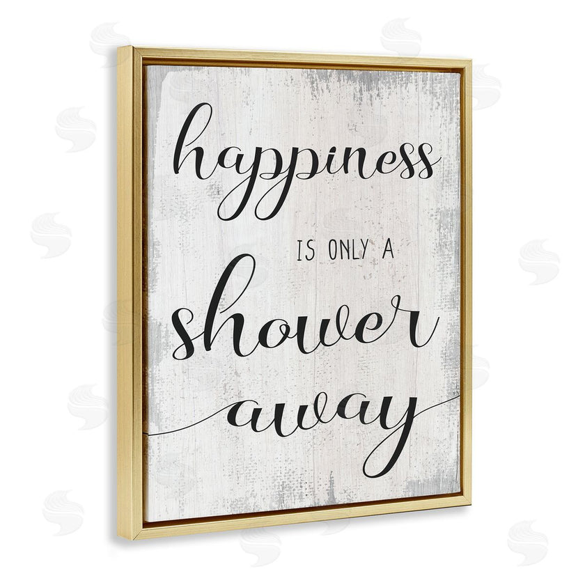 Stupell Studio | Happiness is a Shower Away