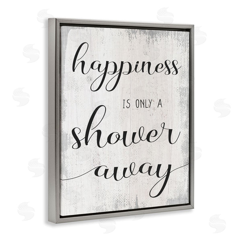 Stupell Studio | Happiness is a Shower Away
