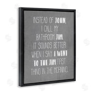 Stupell Studio | Call the Bathroom Jim