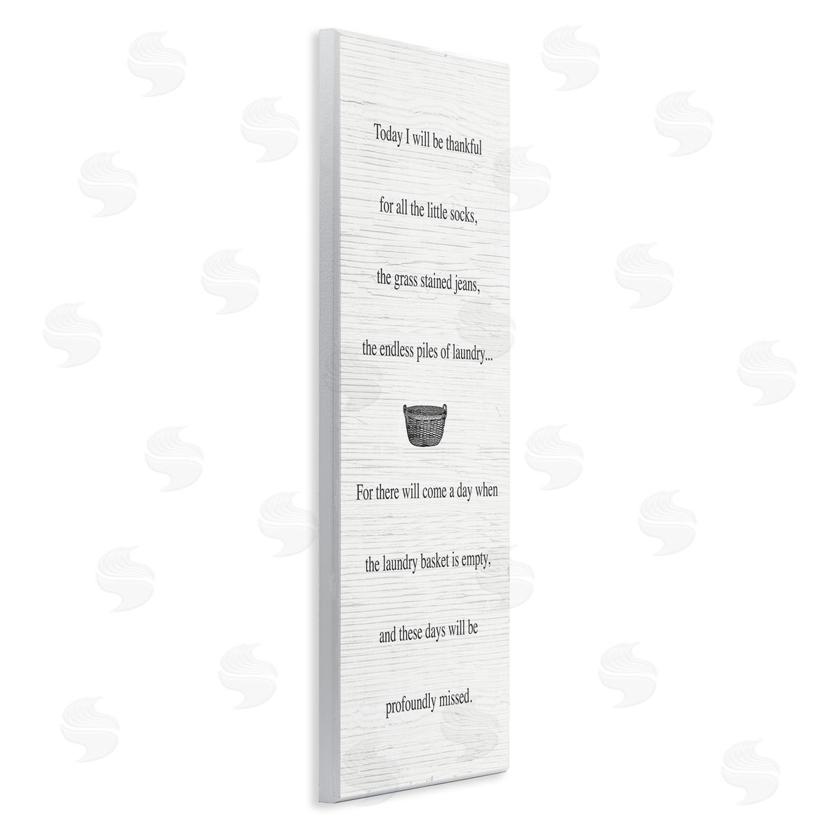 Thankful for Little Socks Wood Plaque Wall Art, Home Decor by Stupell Studio