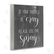 Stupell Studio | If Your Doodies Be Cray