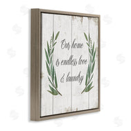 Stupell Studio | Endless Love and Laundry