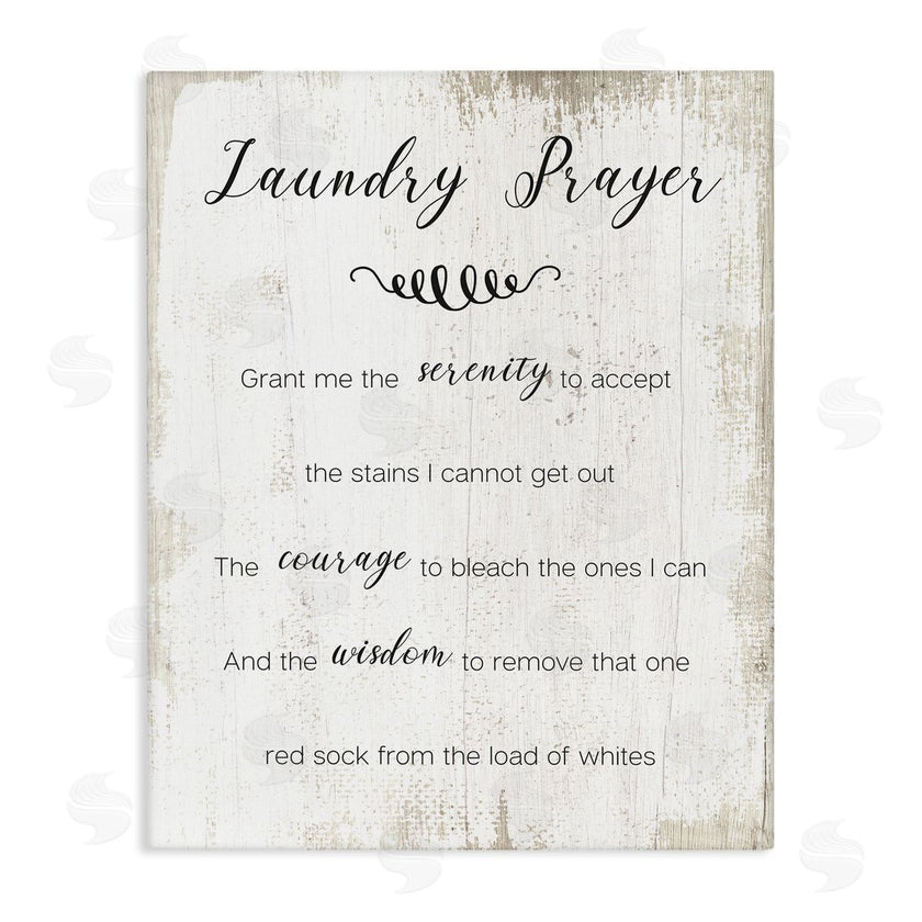 Stupell Studio | Laundry Prayer for Serenity
