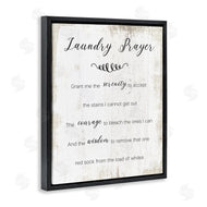 Stupell Studio | Laundry Prayer for Serenity
