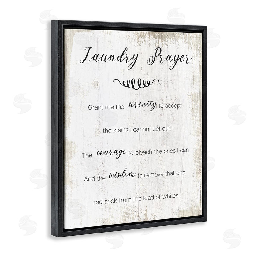 Stupell Studio | Laundry Prayer for Serenity